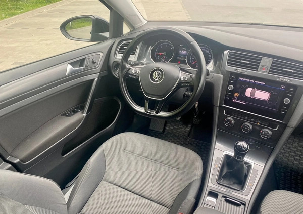 Volkswagen Golf cena 39850 przebieg: 297500, rok produkcji 2018 z Warszawa małe 781